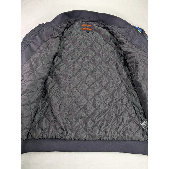 Spongebob Quilted Bomber Jacket XXL By Members Only & Nickelodeon - Picture 6 of 13